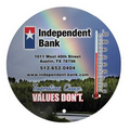 Full Color Five Inch Round II Wall Thermometer
